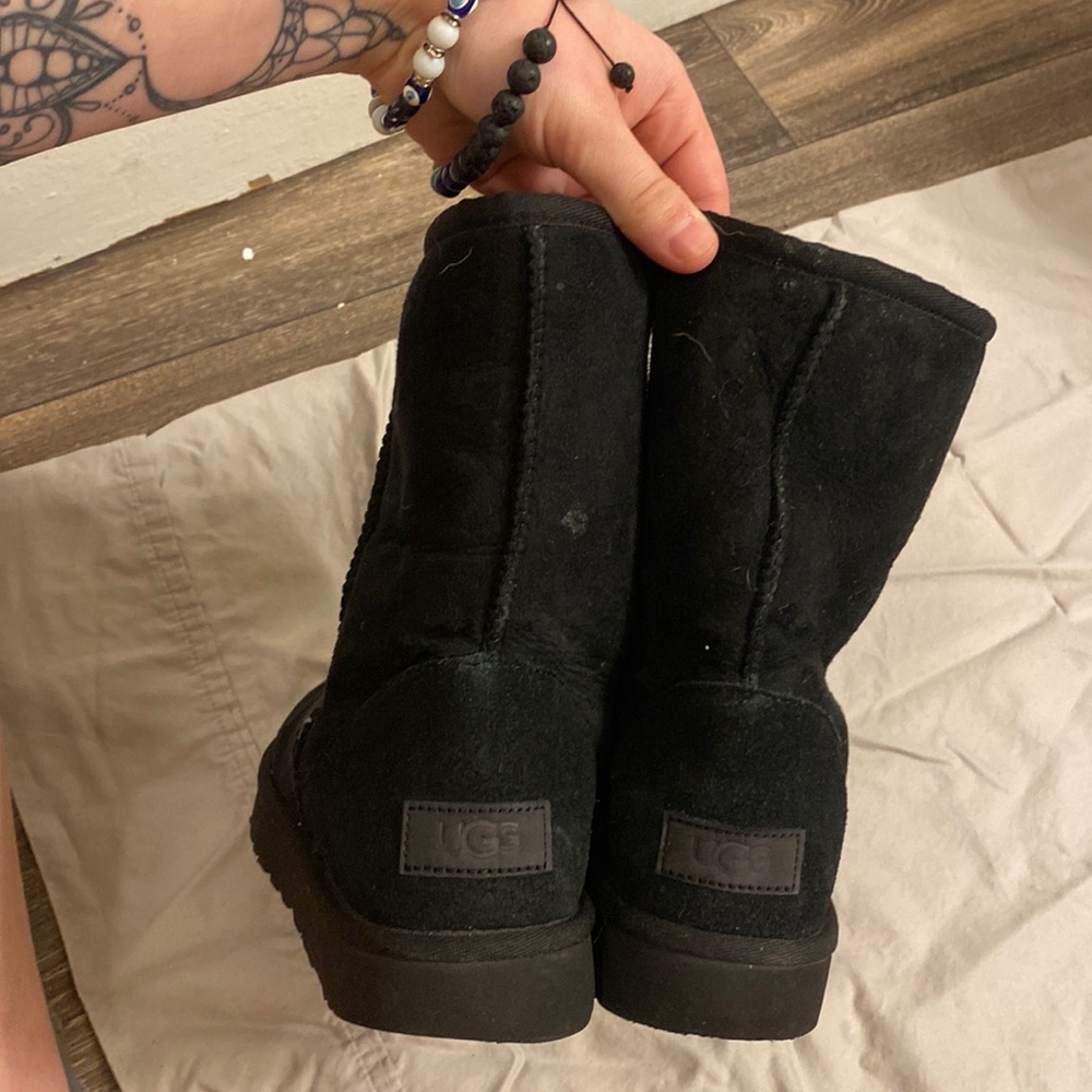 UGG BOOTS SHORT BLACK